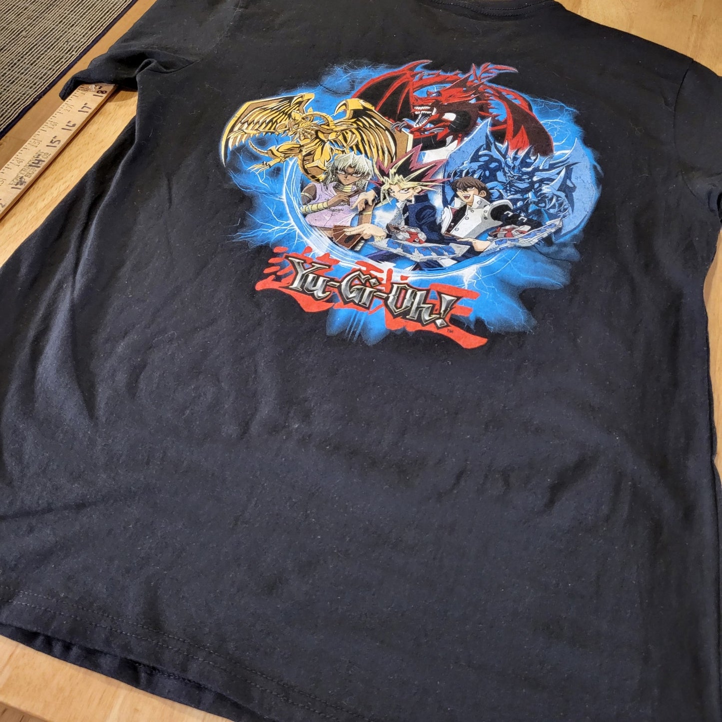 Yu-Gi-Oh Black New Without Tag M 2020 Cotton Jersey Tshirt
