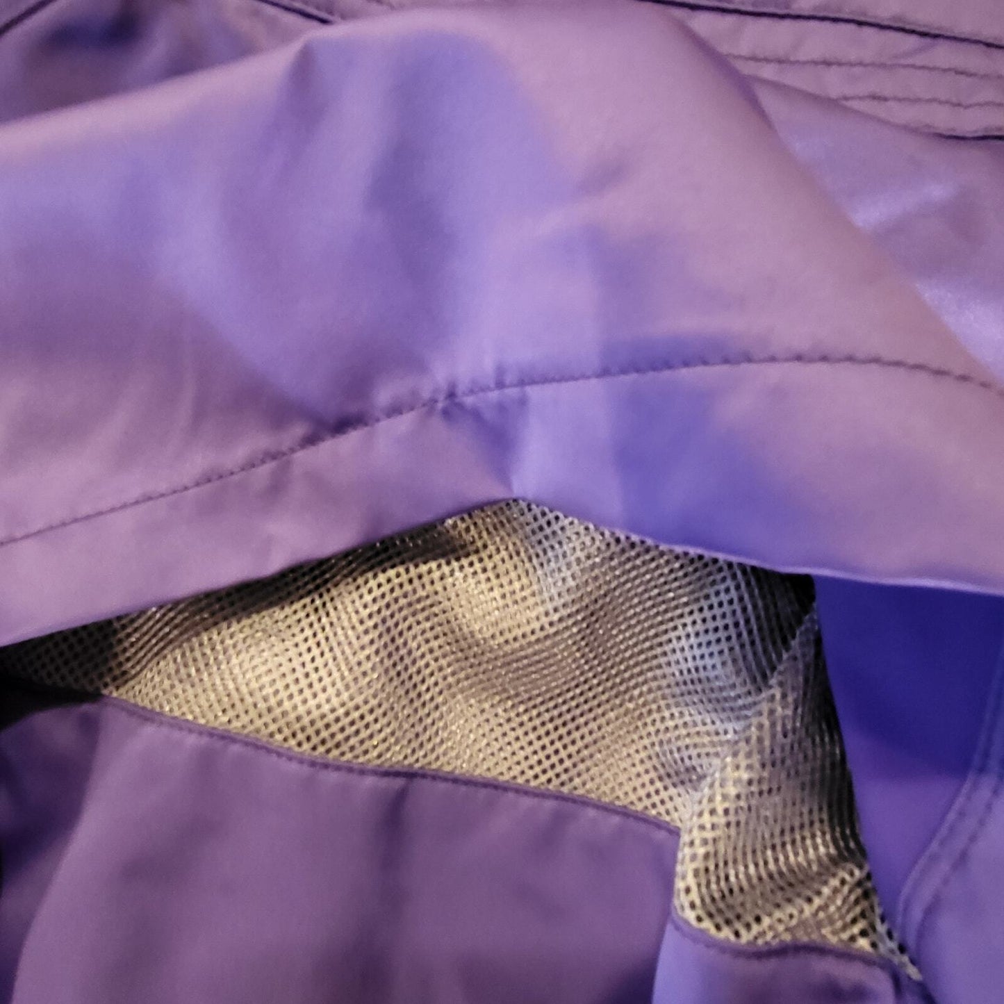 Purple Ralph Lauren Golf Zip Vest XL Pockets Breathable 22" P2P 22" Long