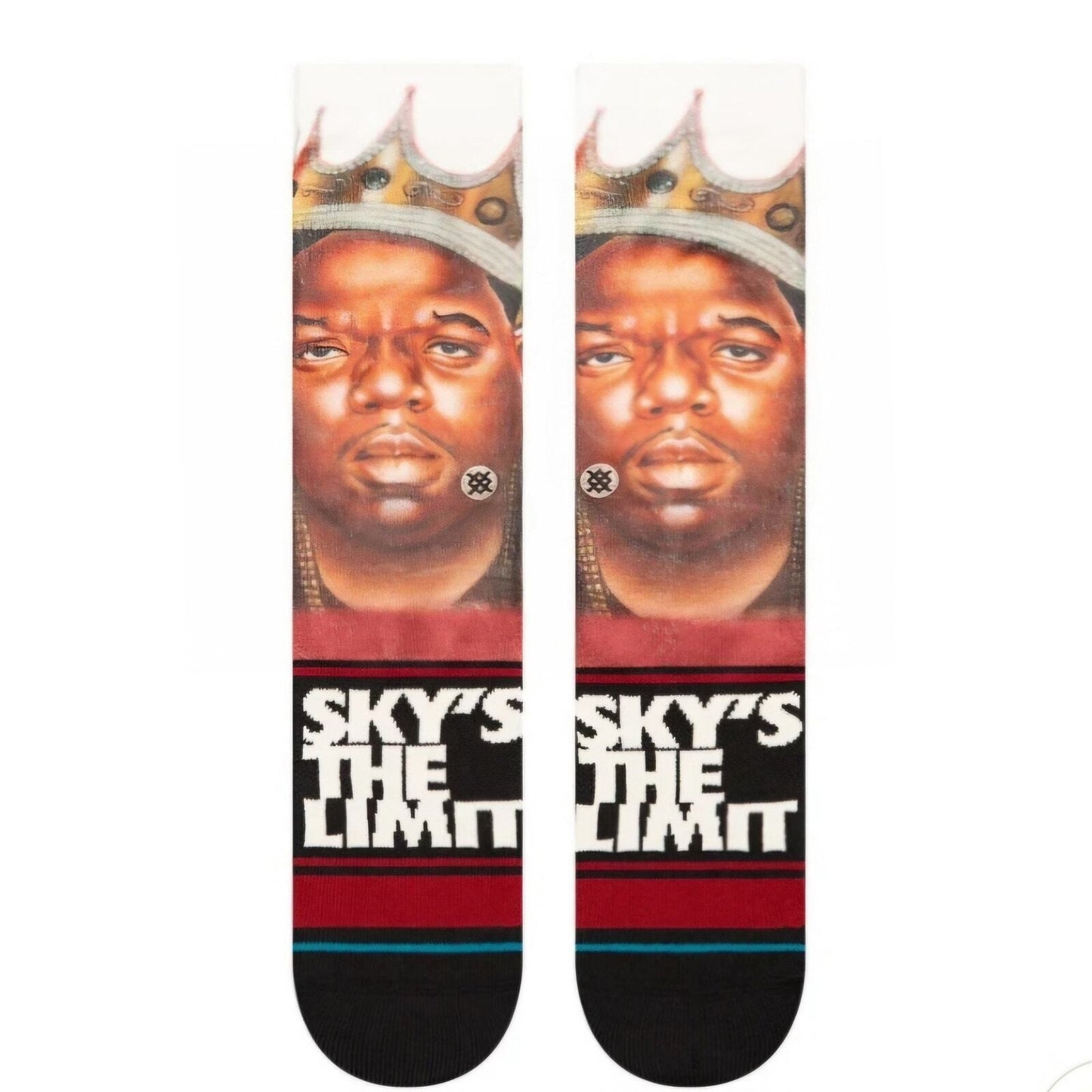 NWT Notorious B.I.G. X Stance Sky's The Limit Crew Socks