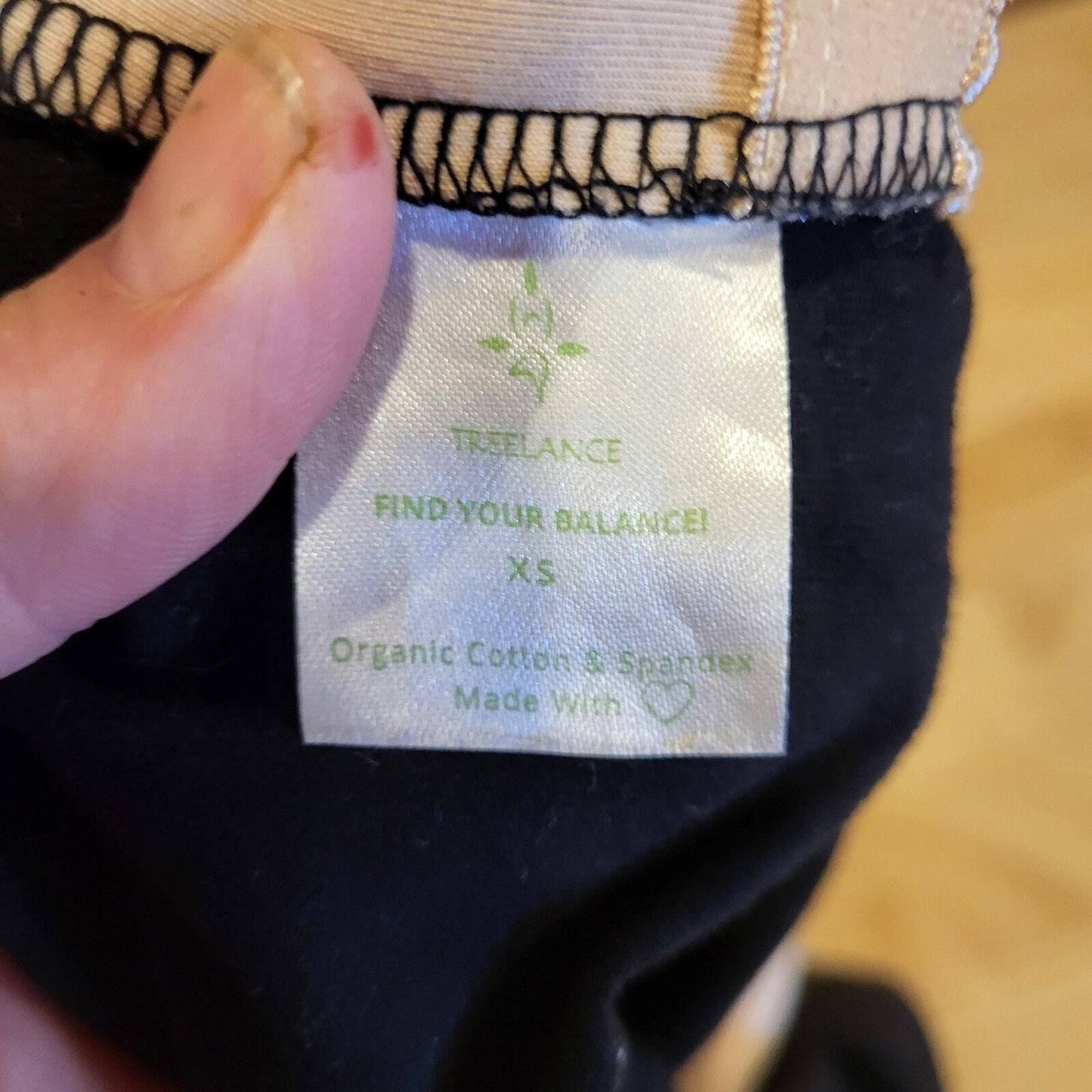 Treelance Black Spaghetti Strap Full Body Black Leotard Organic Cotton Spandex