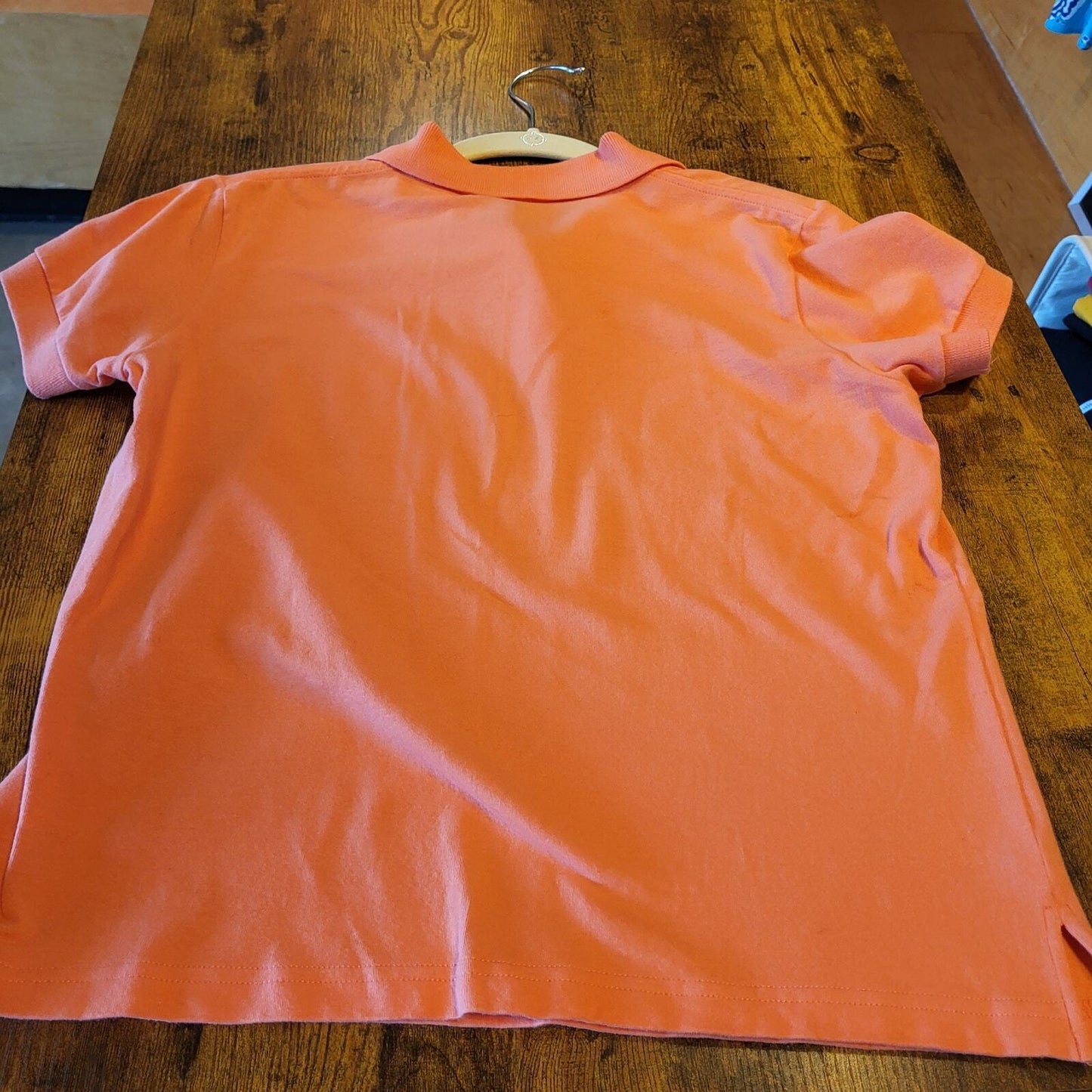Lilly Pulitzer Peach Salmon Lilly Pulitzer Golf Polo Cotton Size Small 18" P2P