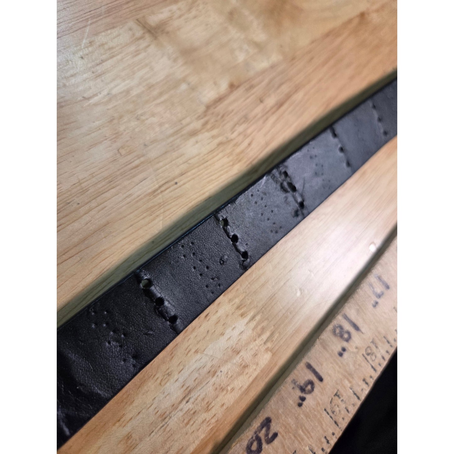Unbranded black Studded silver Hardware 40 inch belt 1 inch width