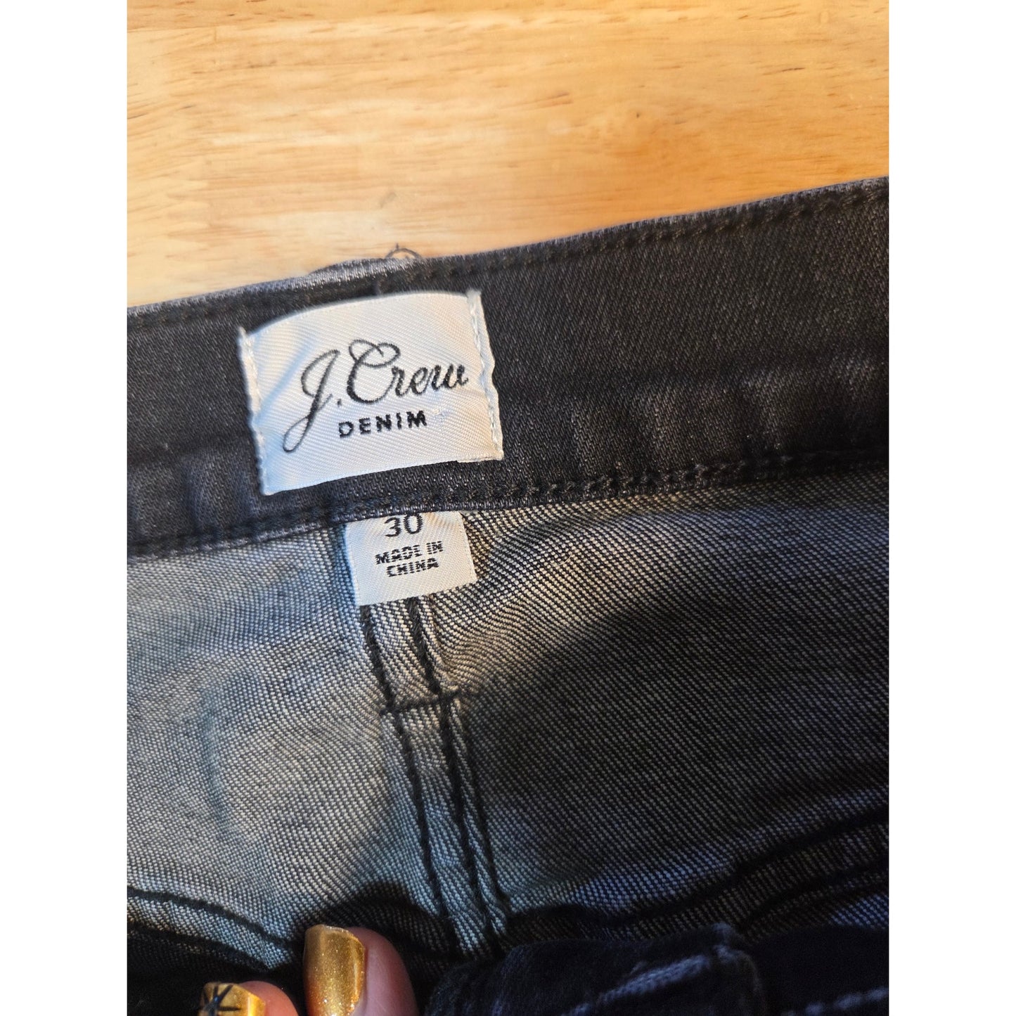J.Crew dark wash denim skinny jeans size 30