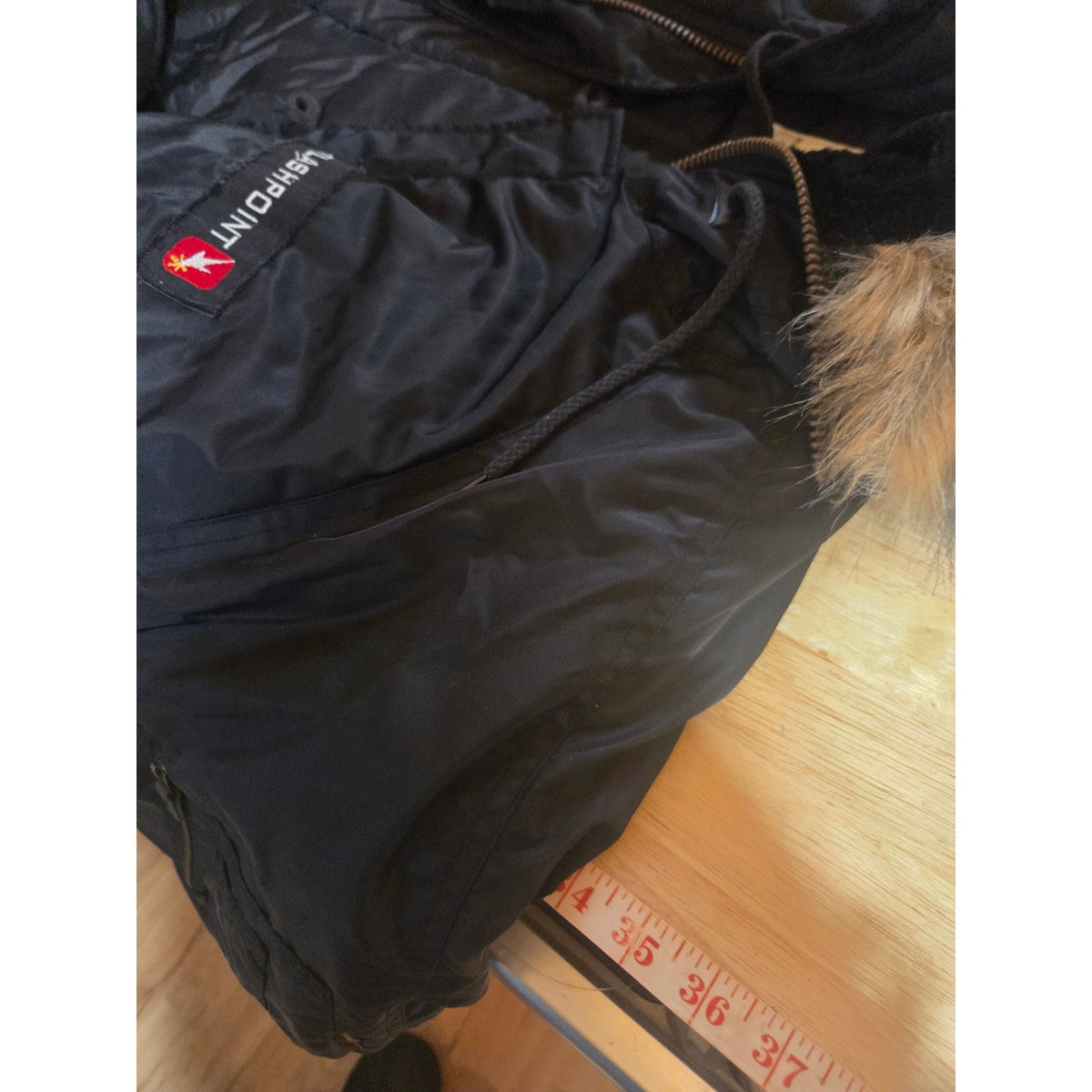 Flashpoint media Atlanta black extreme temperature Parker fur lined Hood black
