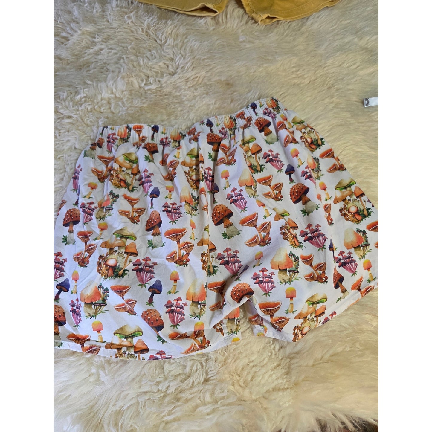 Druthers for Urban Outfitters Mushroom Boxers Large Cotton