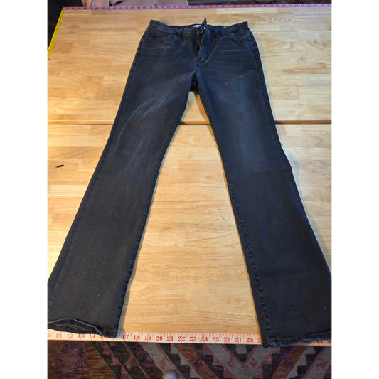 Black Frame denim size 33 le boot cut jeans perfect flare higher waist