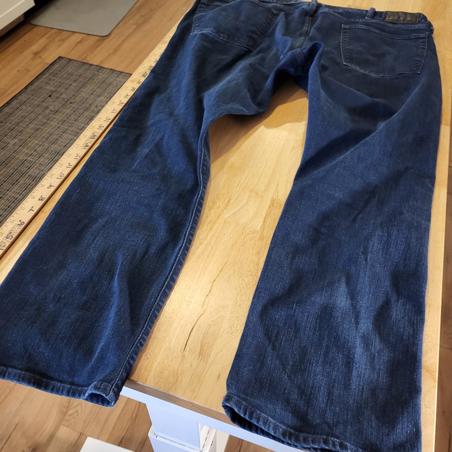 Polo Ralph Lauren The Varick Slim Straight 42X30 Medium Dark Wash Jeans