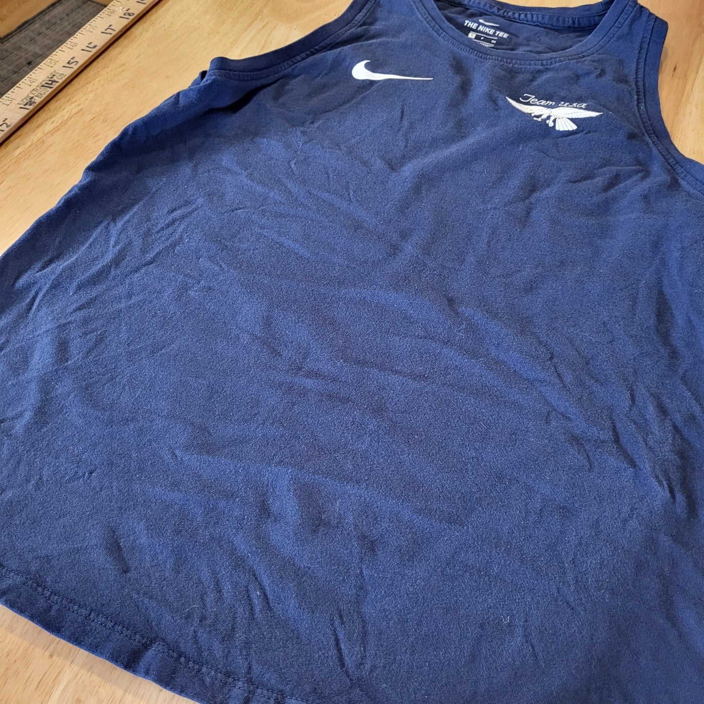 Nike Navy Blue Tank Eagle USA Small