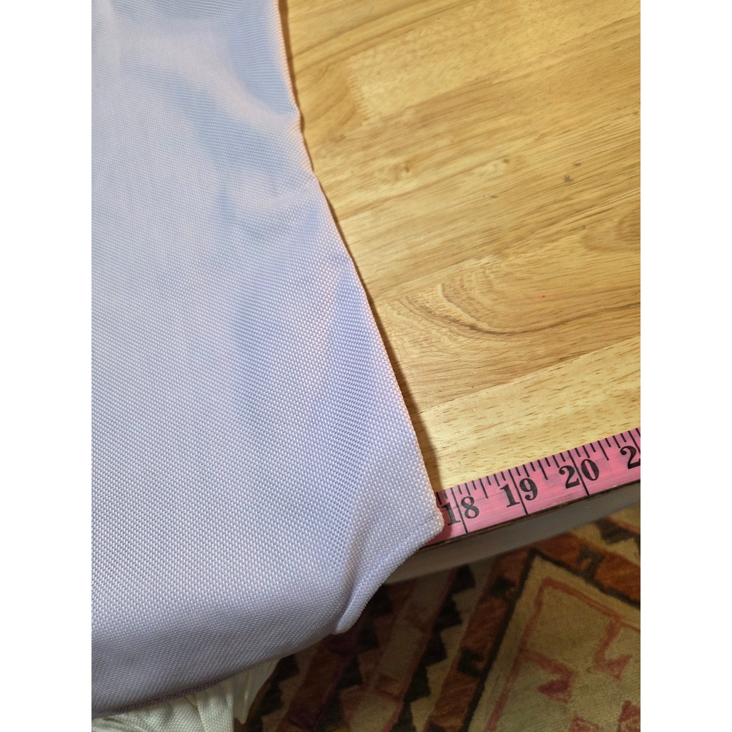 Double R by Ravi Ravan purple white waffle mini sleeveless ruffle collar