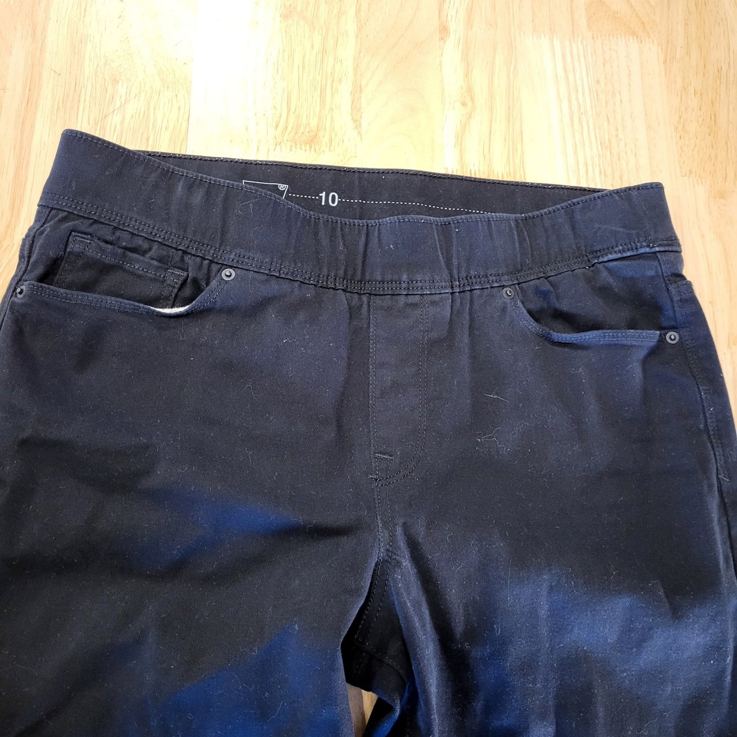 Levi's Black Jeggings Size 10 29" Inseam 32" Waist 13" Rise