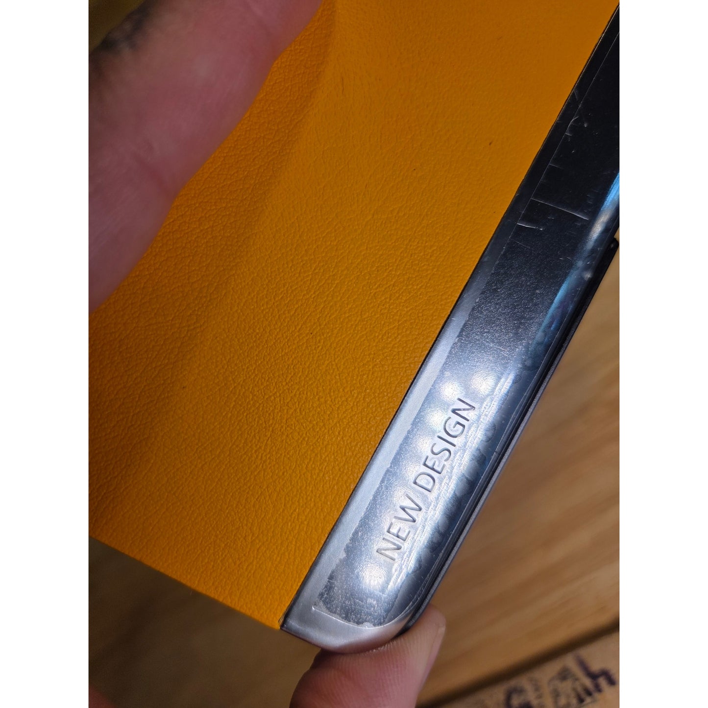 Samsung Galaxy S25 Case Stand Full Protection Thin Magnetic PU Leather Yellow