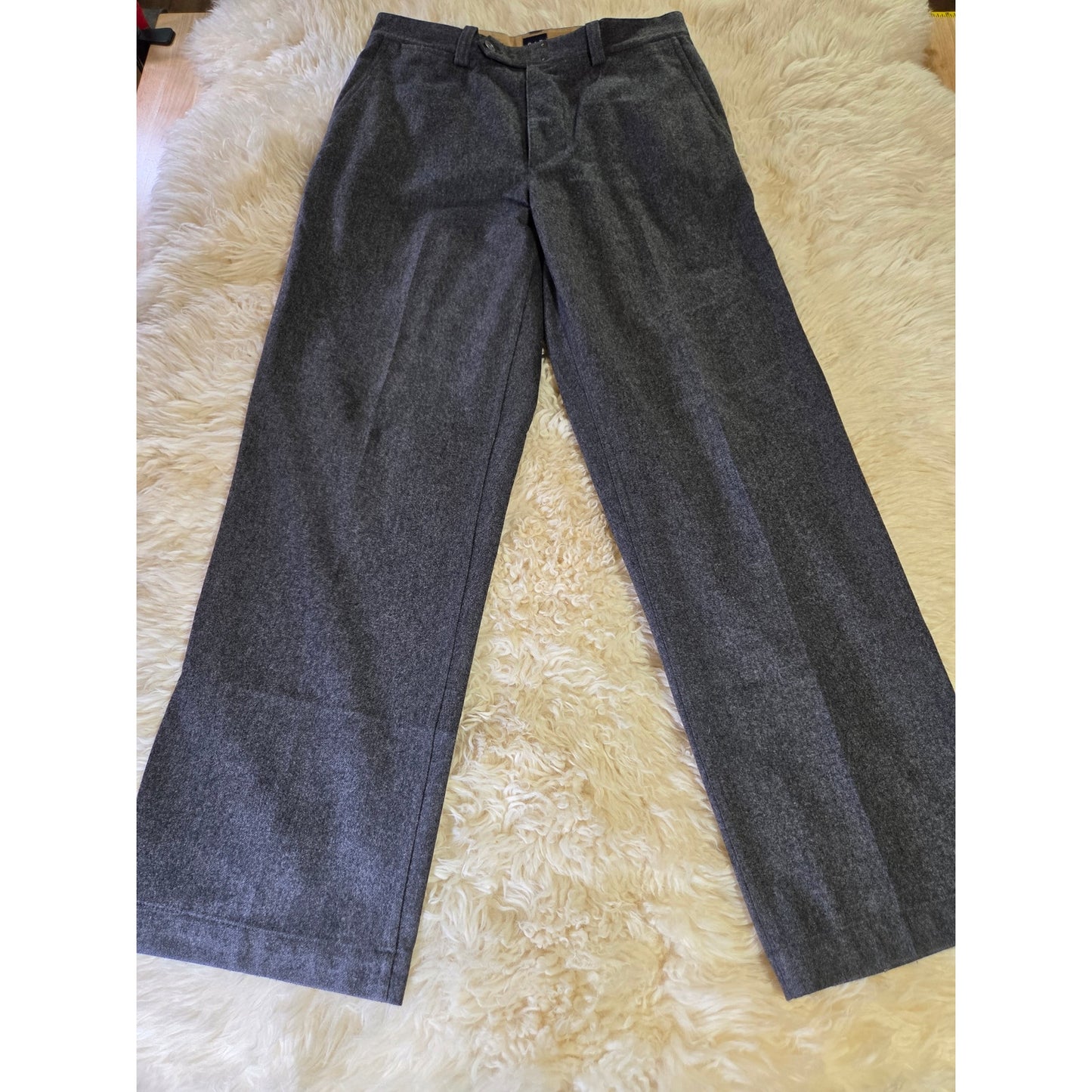 Gap 33/32 Recycled Wool Gray Men's Trousers Pockets