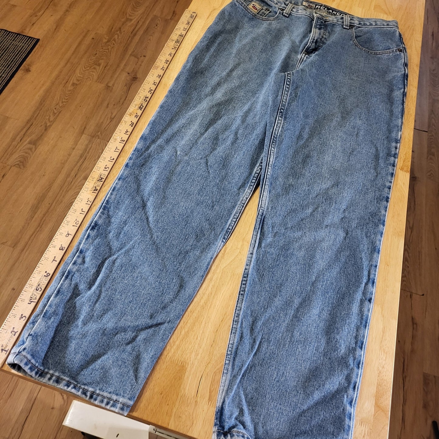 Cruel Girl 90's Y2K Relaxed Medium Wash Straight Leg 32" Waist SZ15