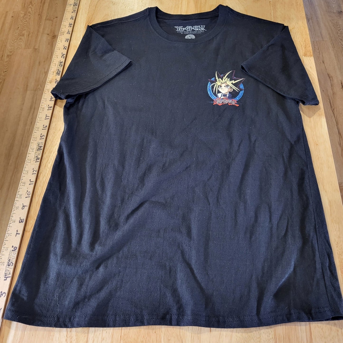 Yu-Gi-Oh Black New Without Tag M 2020 Cotton Jersey Tshirt