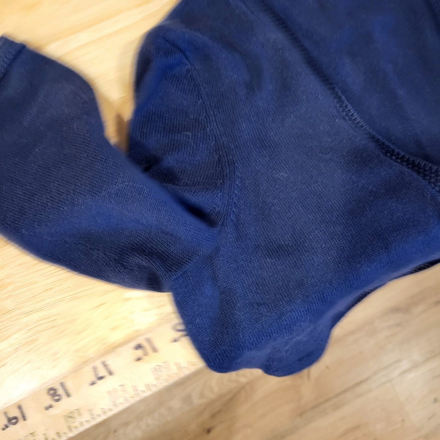 Navy blue small Lilly Pulitzer Bolero sweater 100% Cotton knit 