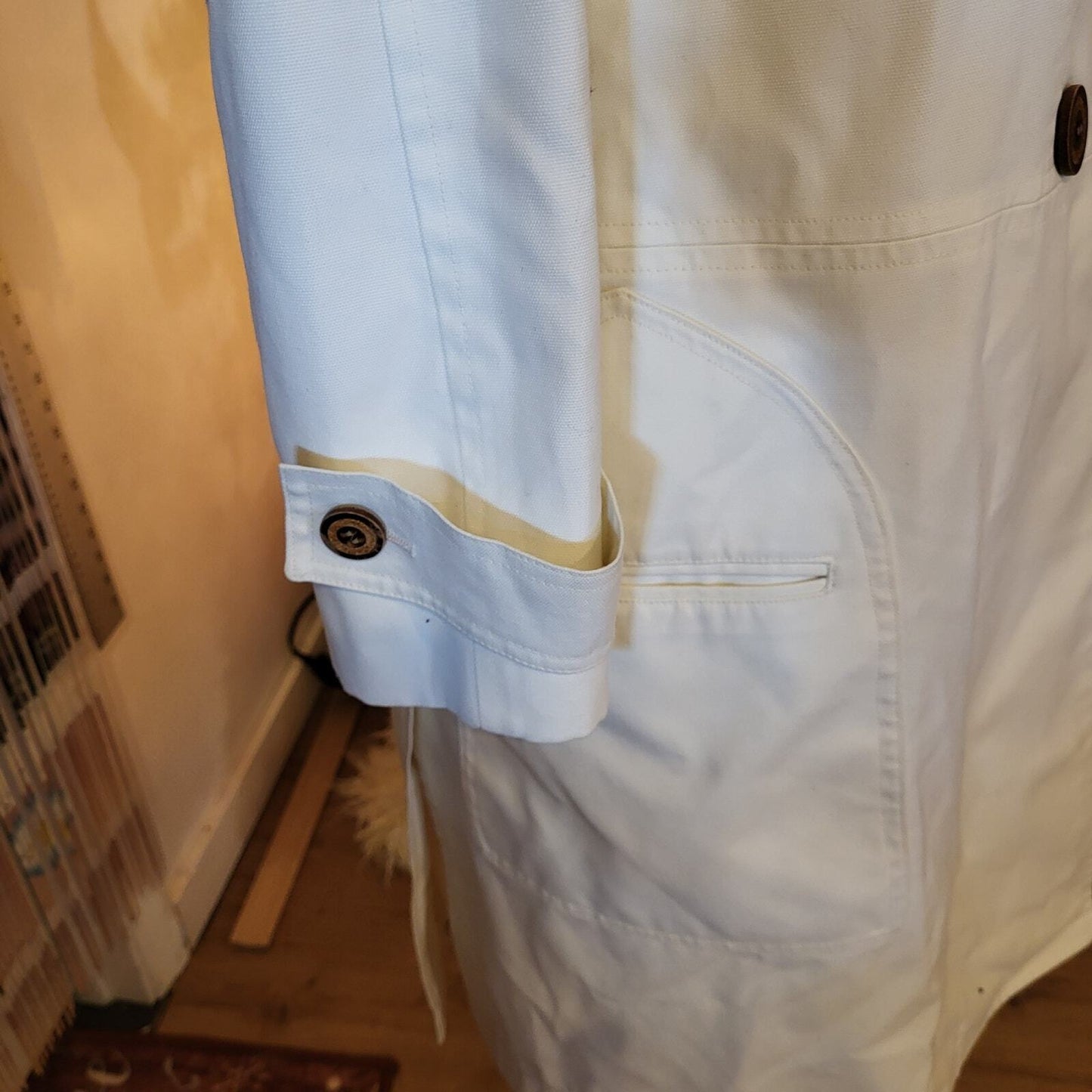 Rare Vintage Misty Harbor 55% Dacron 35% Combed Cotton Rain Repellant 12R