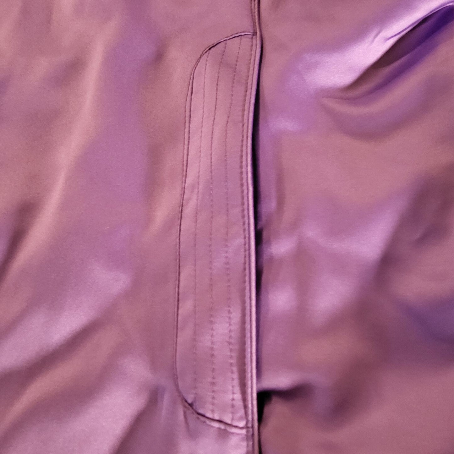 Purple Ralph Lauren Golf Zip Vest XL Pockets Breathable 22" P2P 22" Long