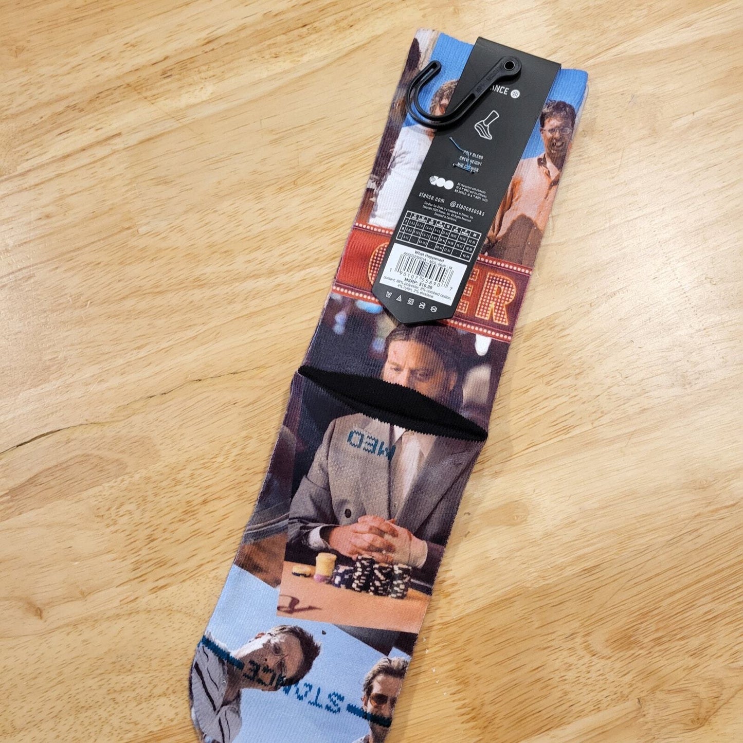 The Hangover X Stance What Happened Poly Crew Socks