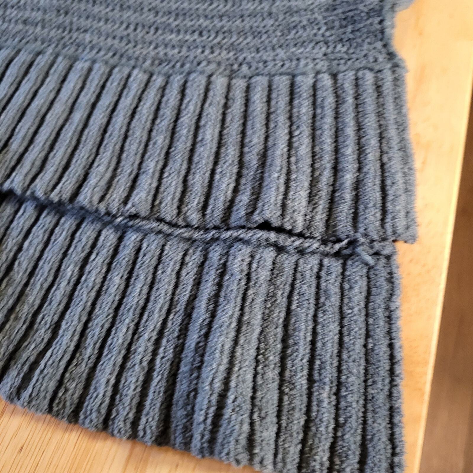 American Eagle Outfitters Turquoise Blue Chenille Oversized Sweater XS