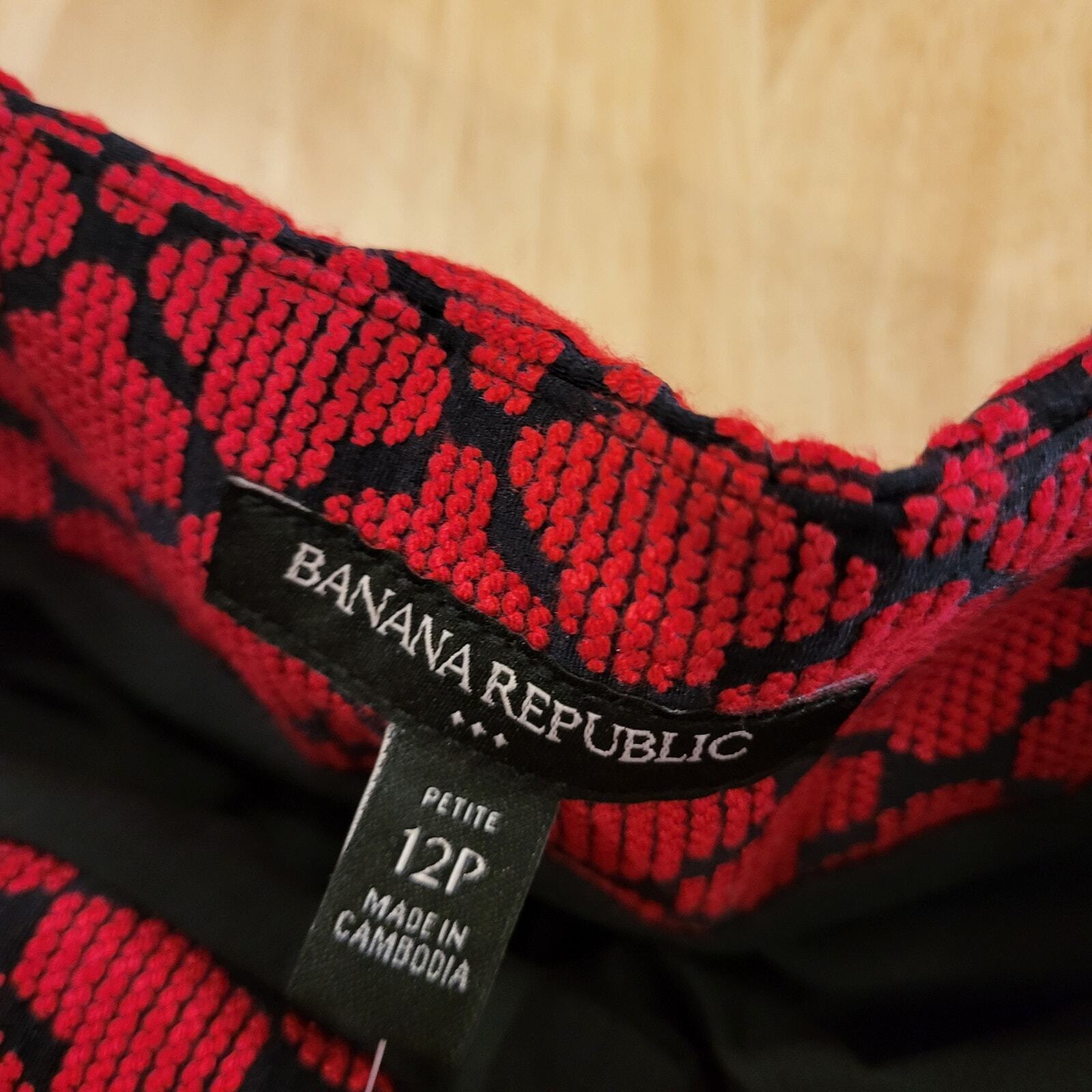 NWT Banana Republic Factory Skater Skirt Pink Fuscia Mini Pleated 12p