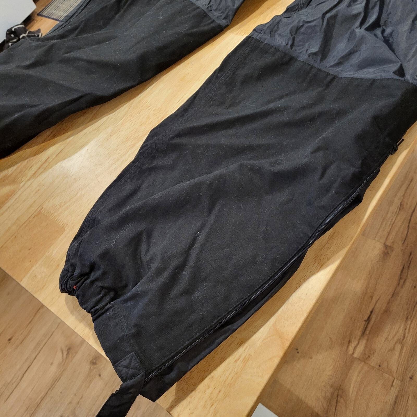 FirstGear Large Nylon Motorcycle Riding Elastic Waist Pants Packable 