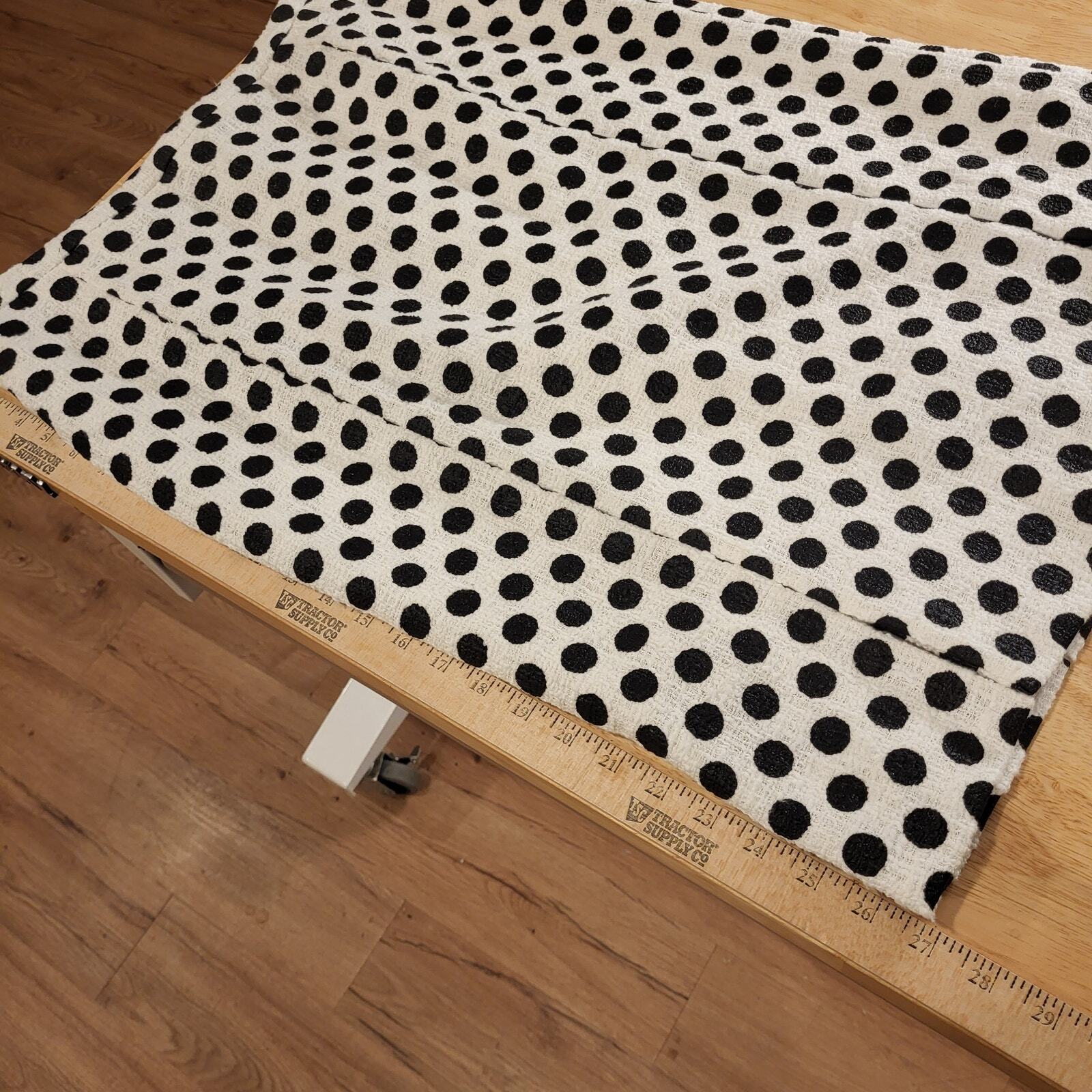 Nwt Doncaster Black & White Polka Dot Pencil Slit Skirt Incredible Quality SZ 10