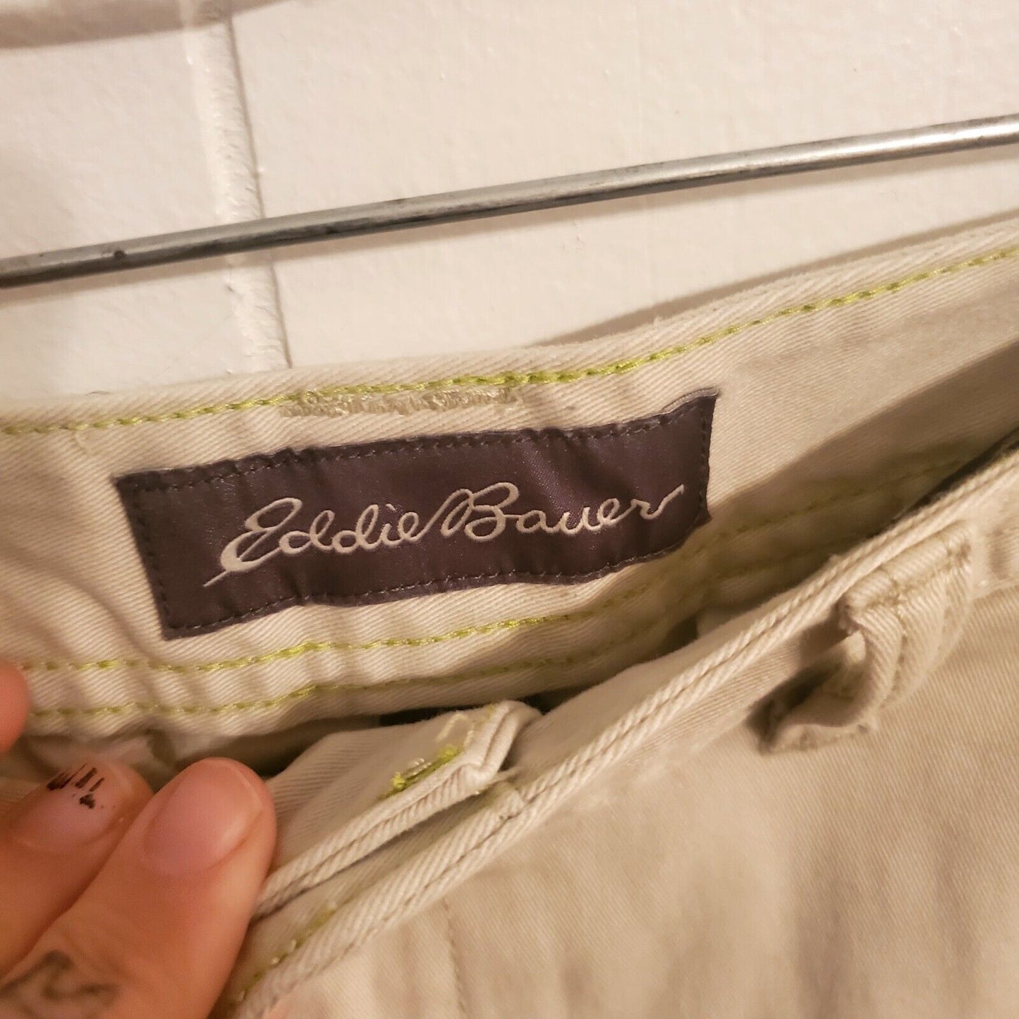 Eddie Bauer Women's Size 12 - Khaki Shorts with Pockets 