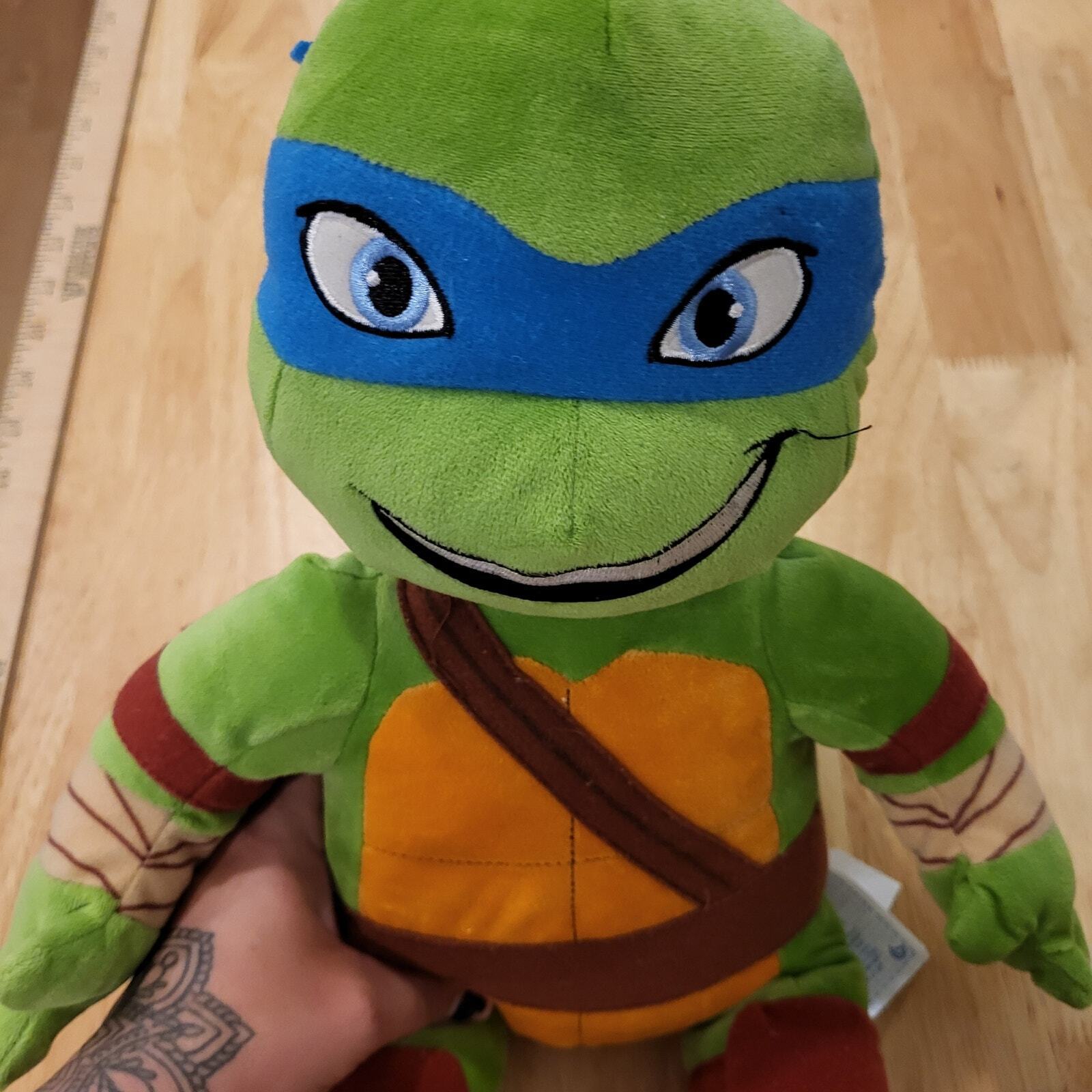 Build a Bear Workshop Leonardo Teenage Mutant Ninja Turtles Plush