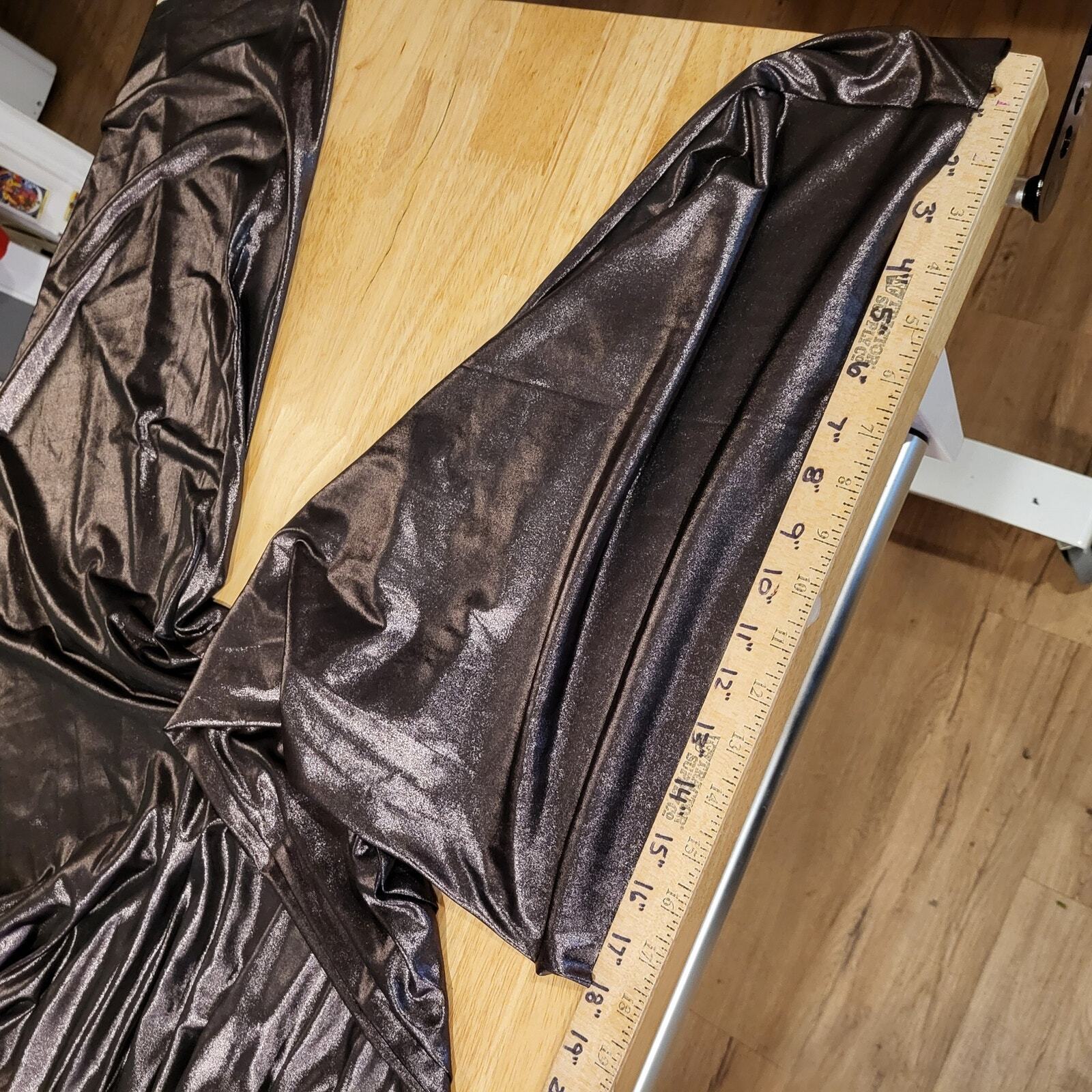 Urban Outfitters Hollywood Metallic Jumpsuit Tube Top Wide Leg SP 28" Bust 