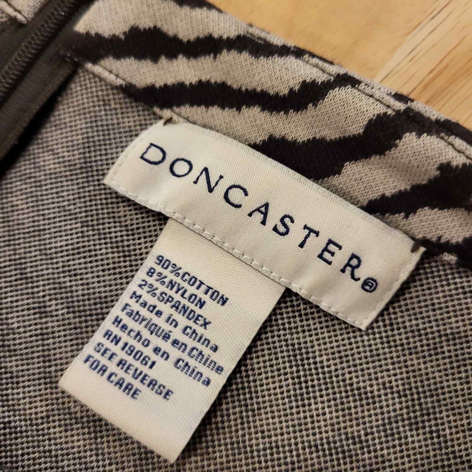 Animal Print Knit Doncaster Maxi Dress  3/4 Sleeve 23" pit to pit