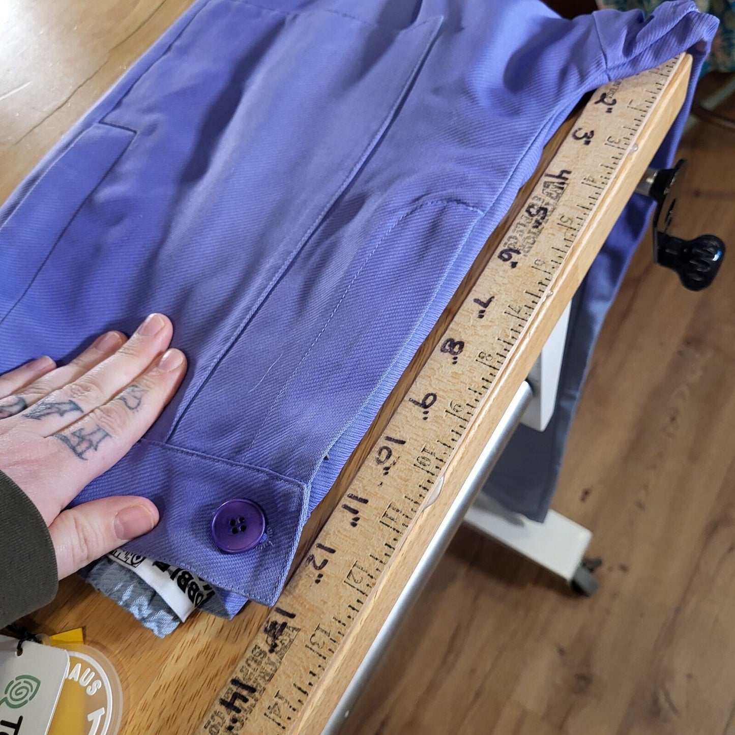 NWT Urban Outfitters x BOBBLEHAUS Purple/Blue Ombre Deadstock Tencel Twill Pants