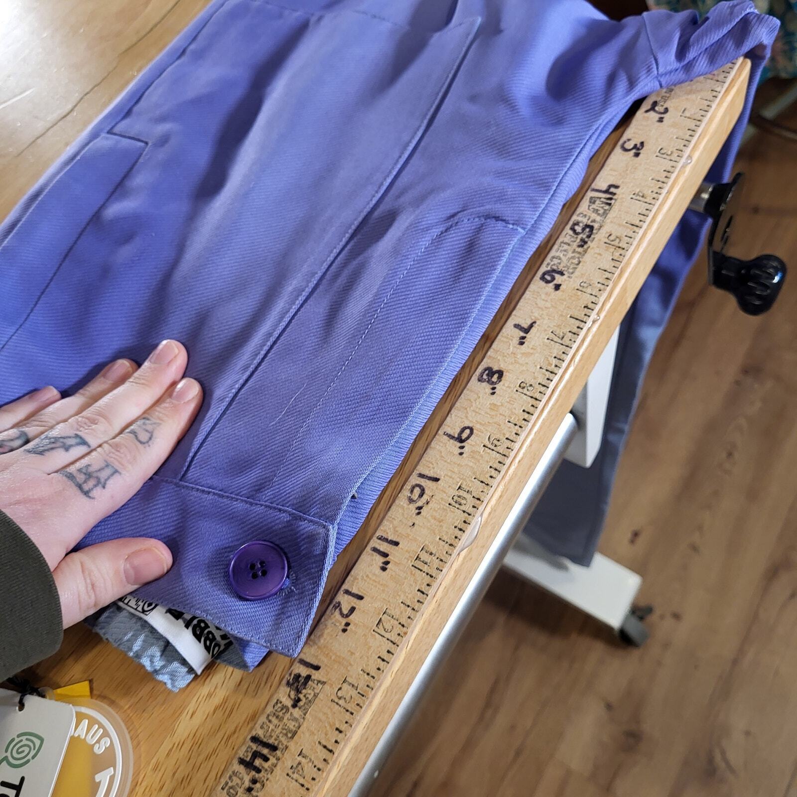 NWT Urban Outfitters x BOBBLEHAUS Purple/Blue Ombre Deadstock Tencel Twill Pants