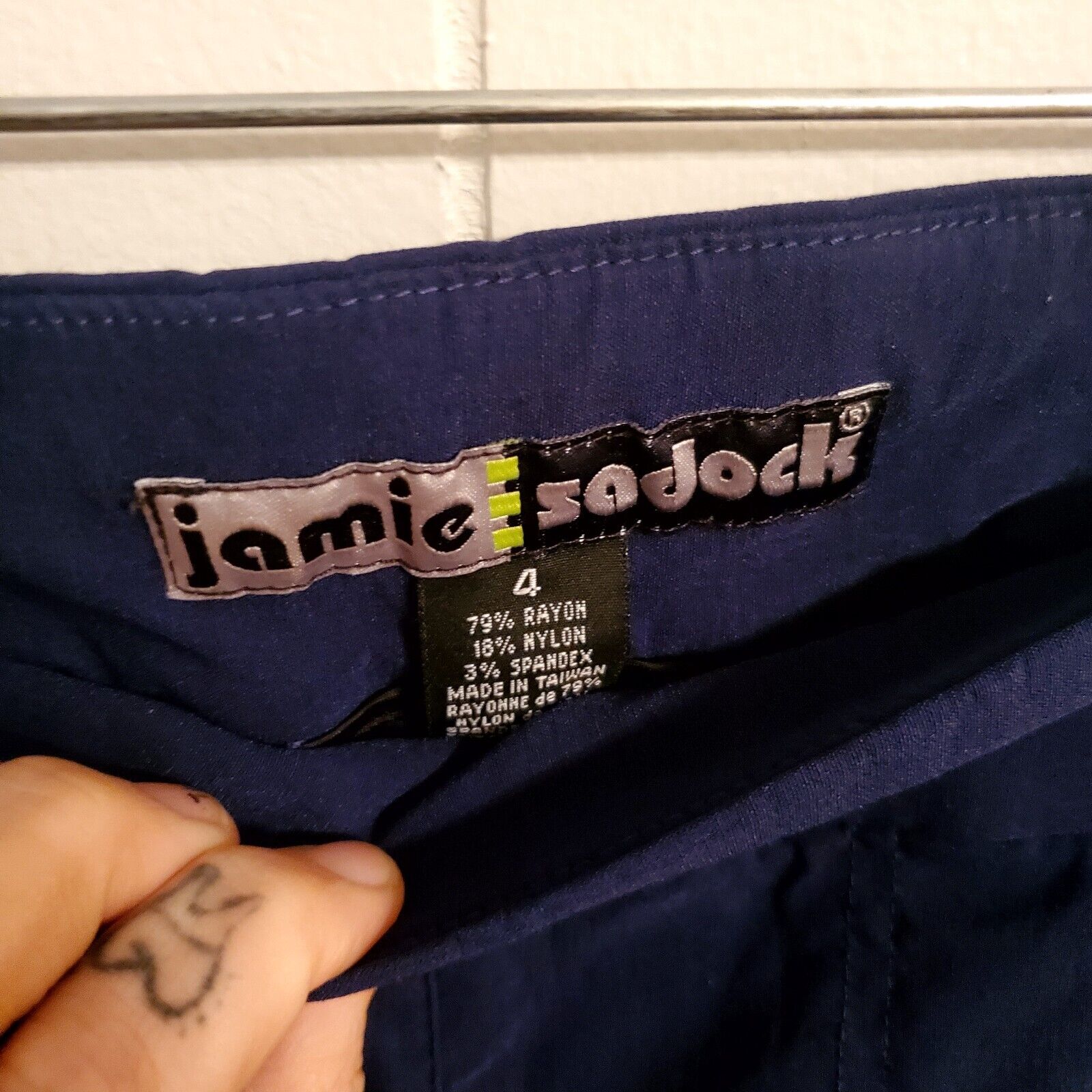 Jaime Sadock Women's Golf Shorts Spandex Blend Size S