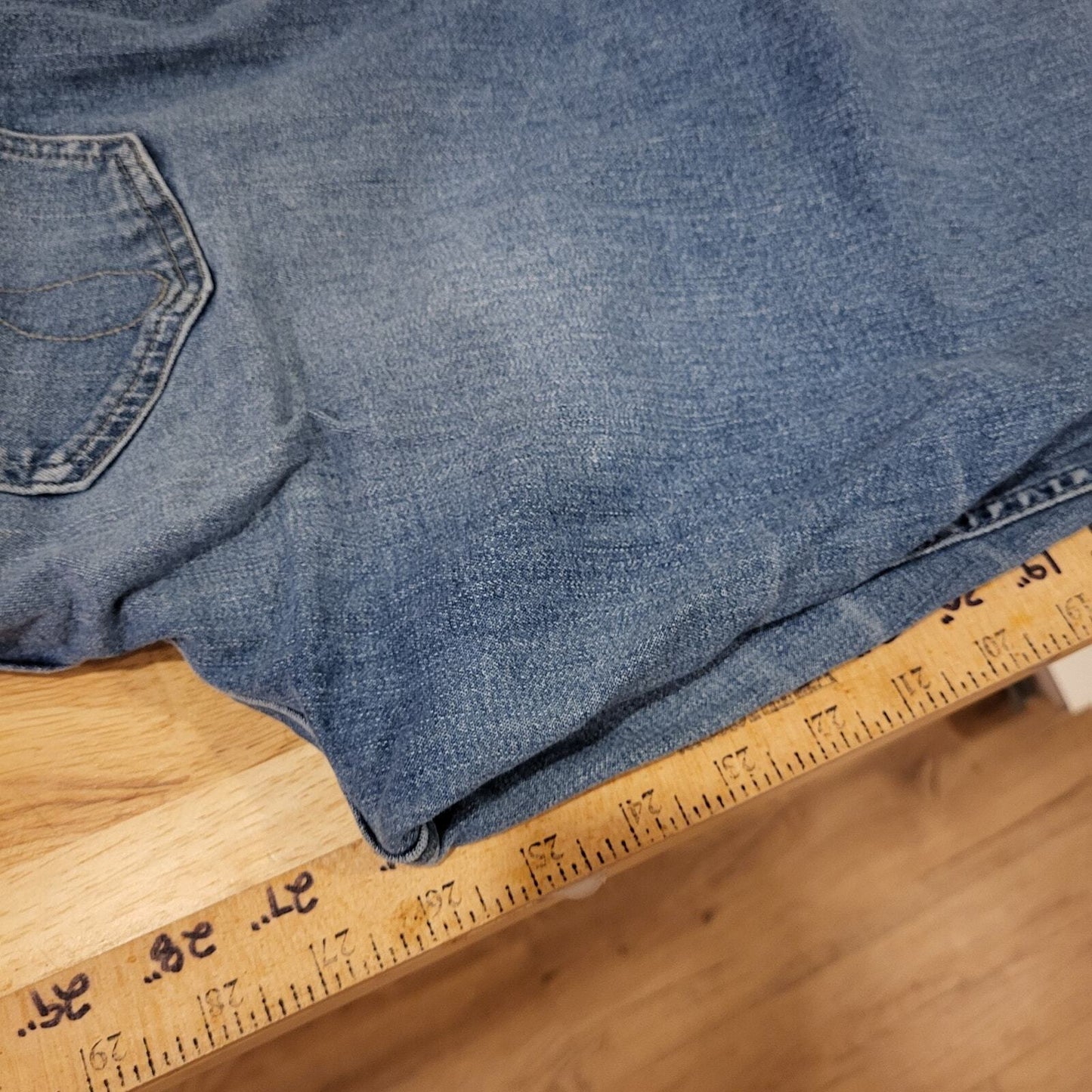 Calvin Cropped Skinny Stretch Denim Jeans 10  Hi Waist 26" Inseam