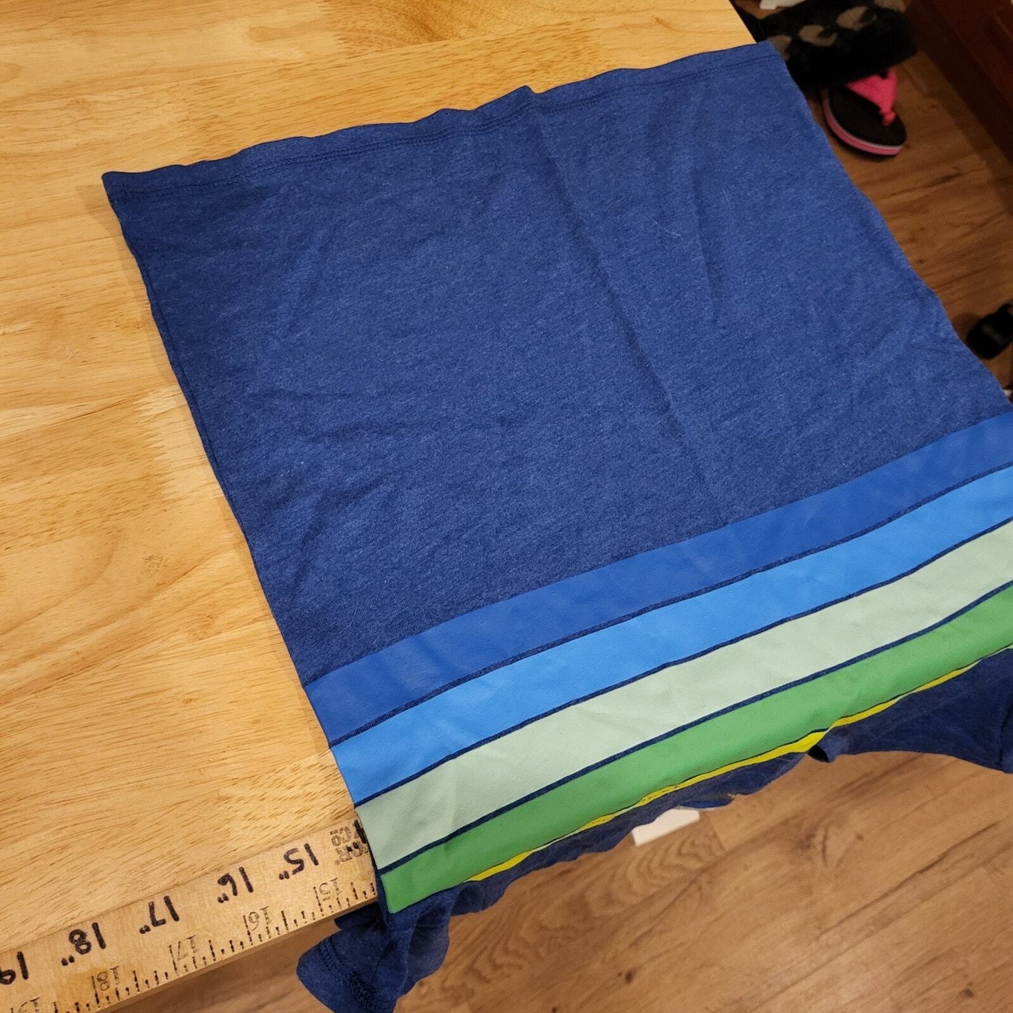 Kids Eddie Bauer Blue T-shirt Never Worn 7/8 Small 14" Pit to Pit