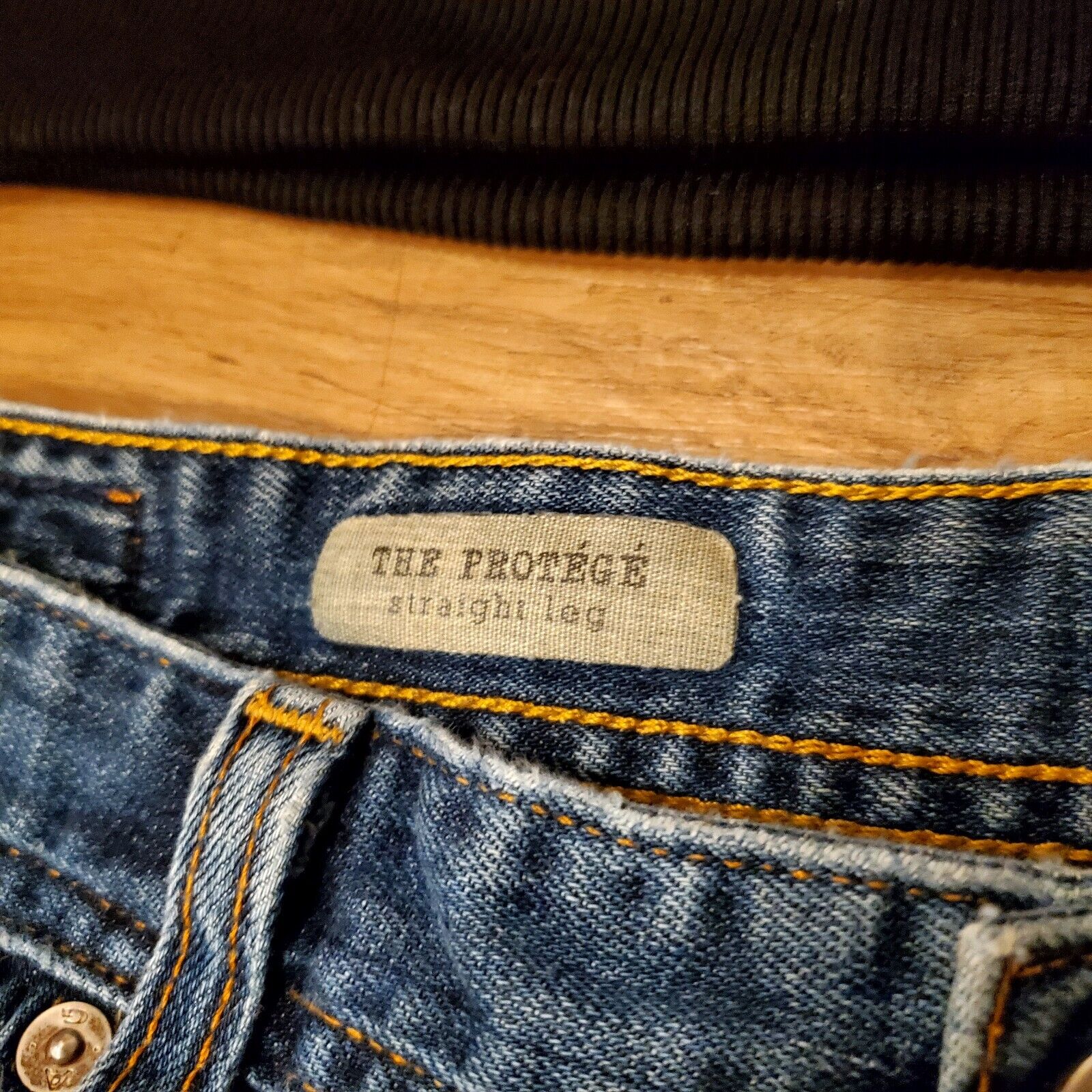 Adriano Goldschmied Jeans The Protege Straight Leg 36x32 Made in the USA 