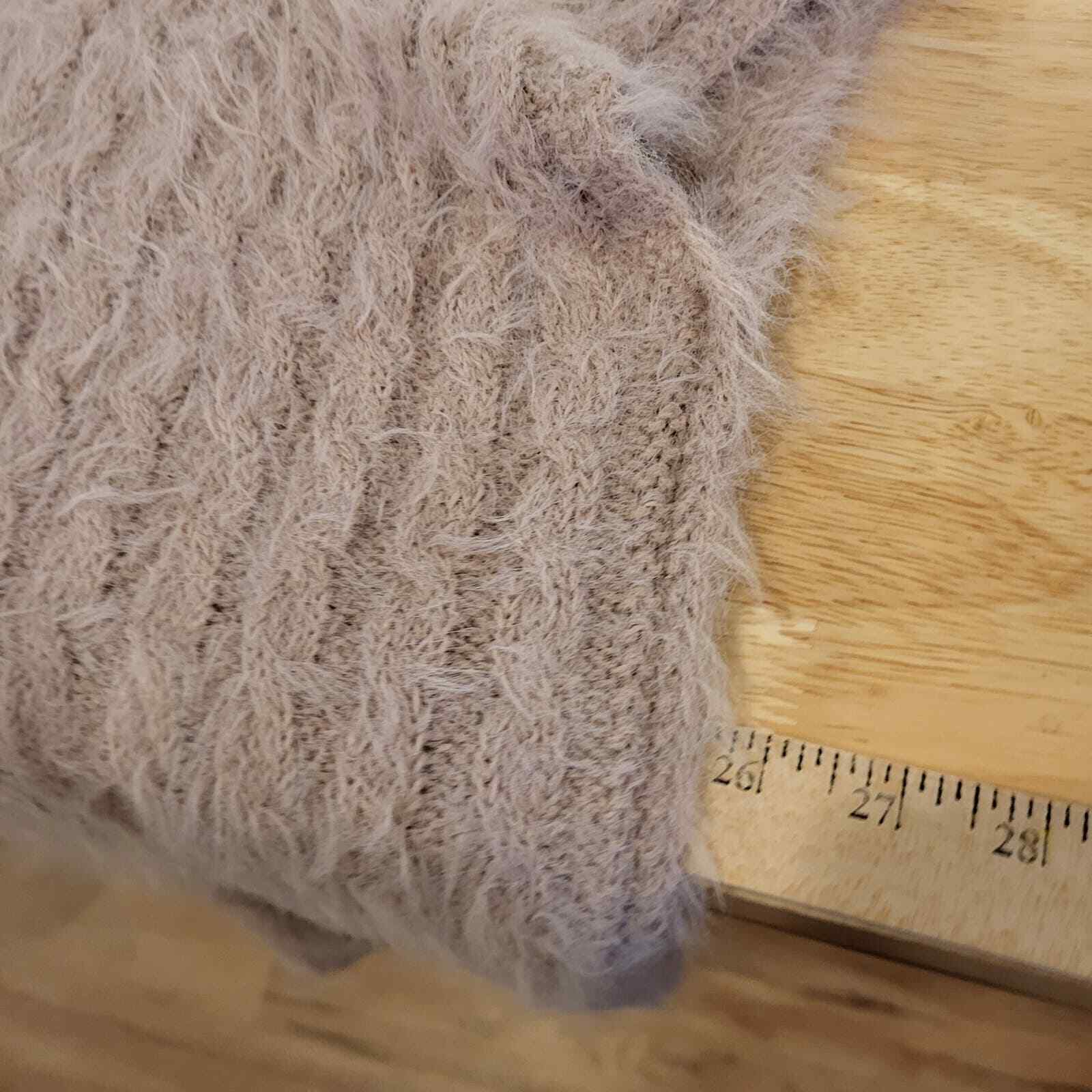 Lauren Conrad Pink Baletcore Fuzzy Sleeveless Cardigan 1 Size