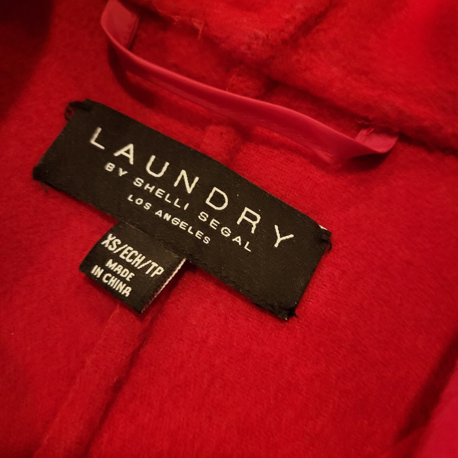 Laundry By Shelli Segal XS Jacket Wool Blend  