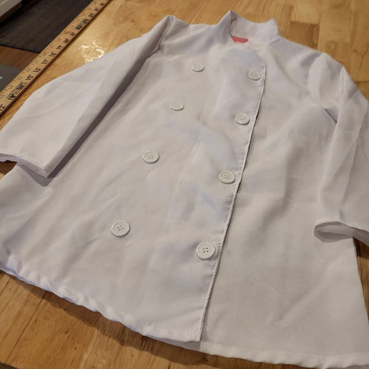 Kids New With Tag Chef Jacket Dress up Costume 15" P2P