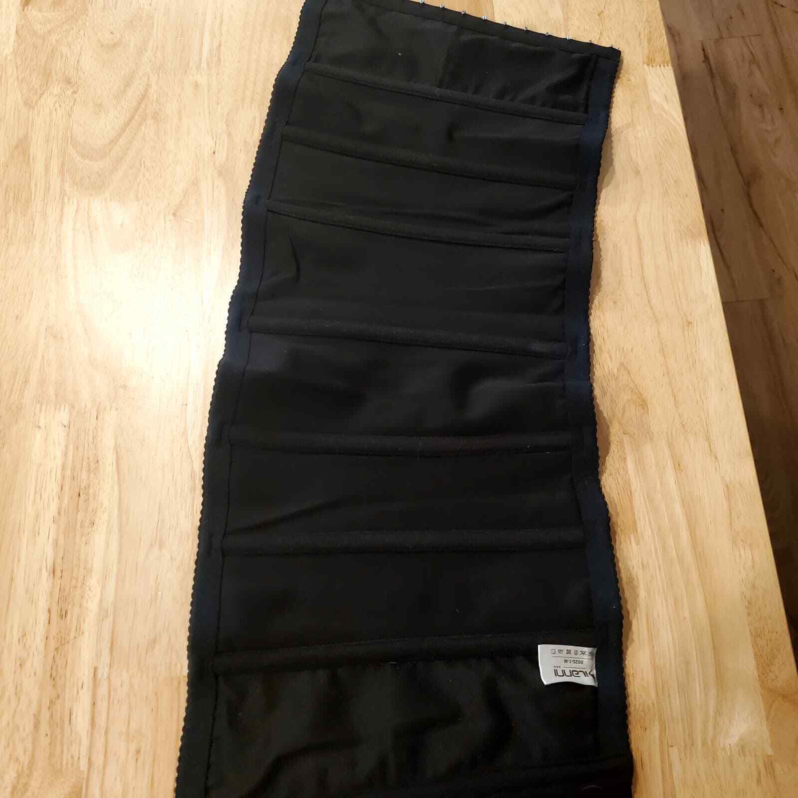 Ilanni Waist Trainer Black with Pink and Lace Detail Medium 28" Waist Streatch