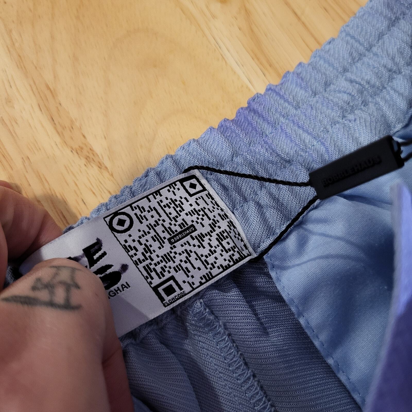 NWT Urban Outfitters x BOBBLEHAUS Purple/Blue Ombre Deadstock Tencel Twill Pants