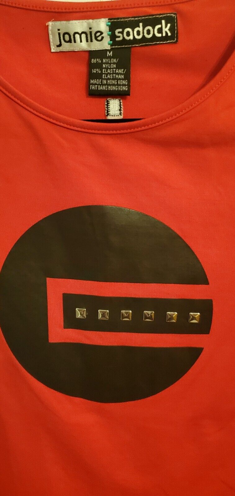 Red Jaime Sadock Golf Shirt Medium