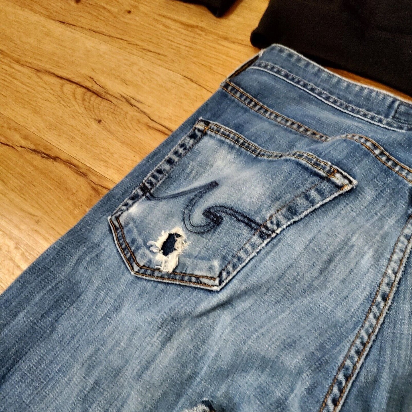 Adriano Goldschmied Jeans The Protege Straight Leg 36x32 Made in the USA 