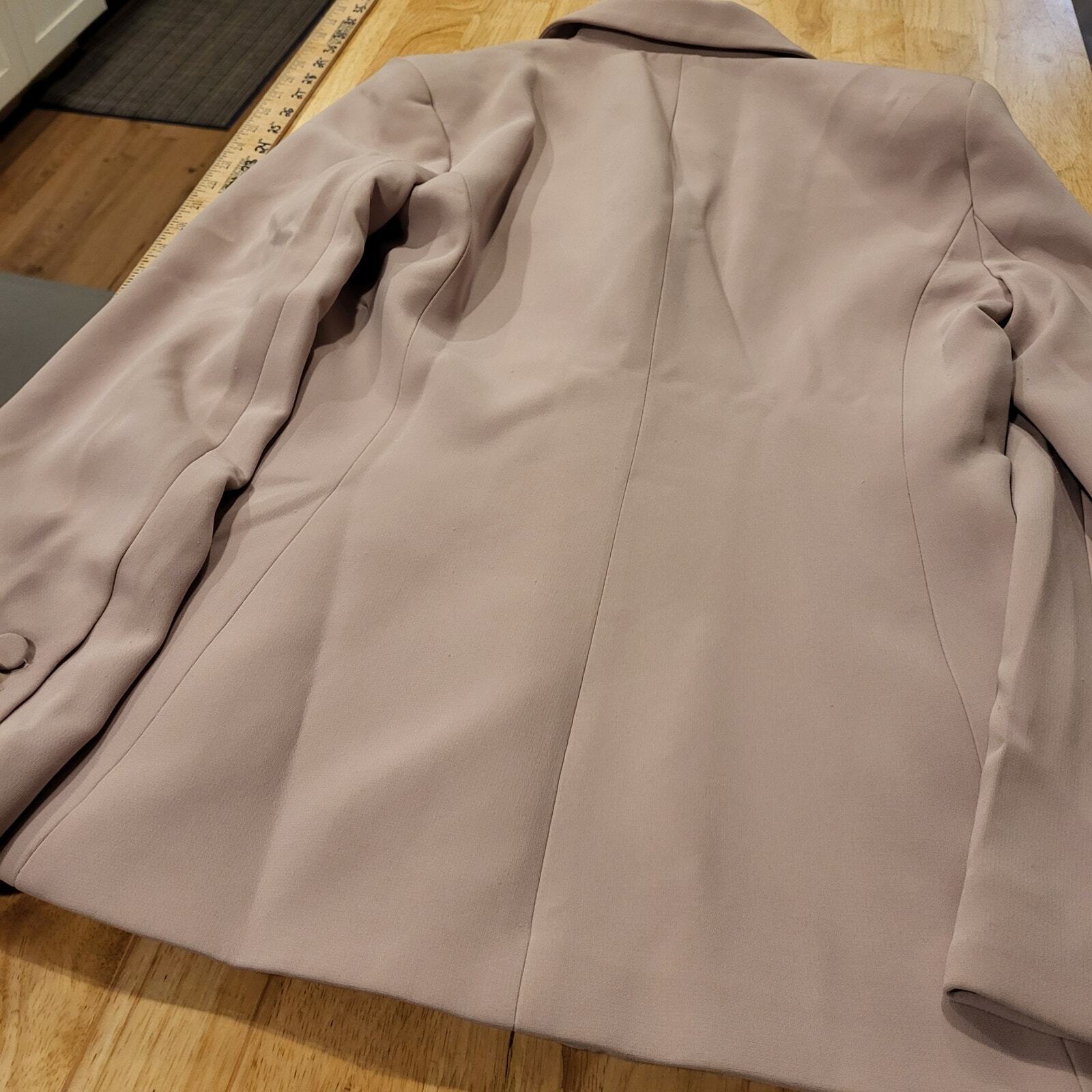 Cinq a Cept Pink Salt Candace Beaded Blazer Size 6 18" Pit 2Pit