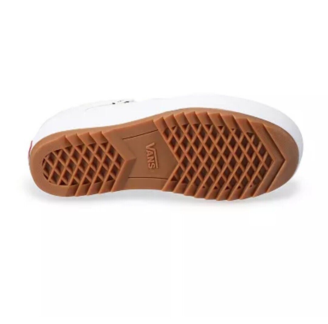 New With Tag Yellow Vans Asher Platform ST Women's Slip-on Canvas Shoes 9.5