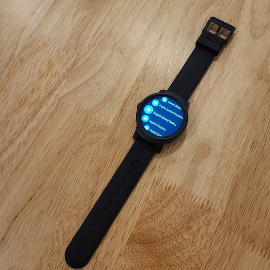 Mobvoi TicWatch E Smartwatch Black wearOS 2017