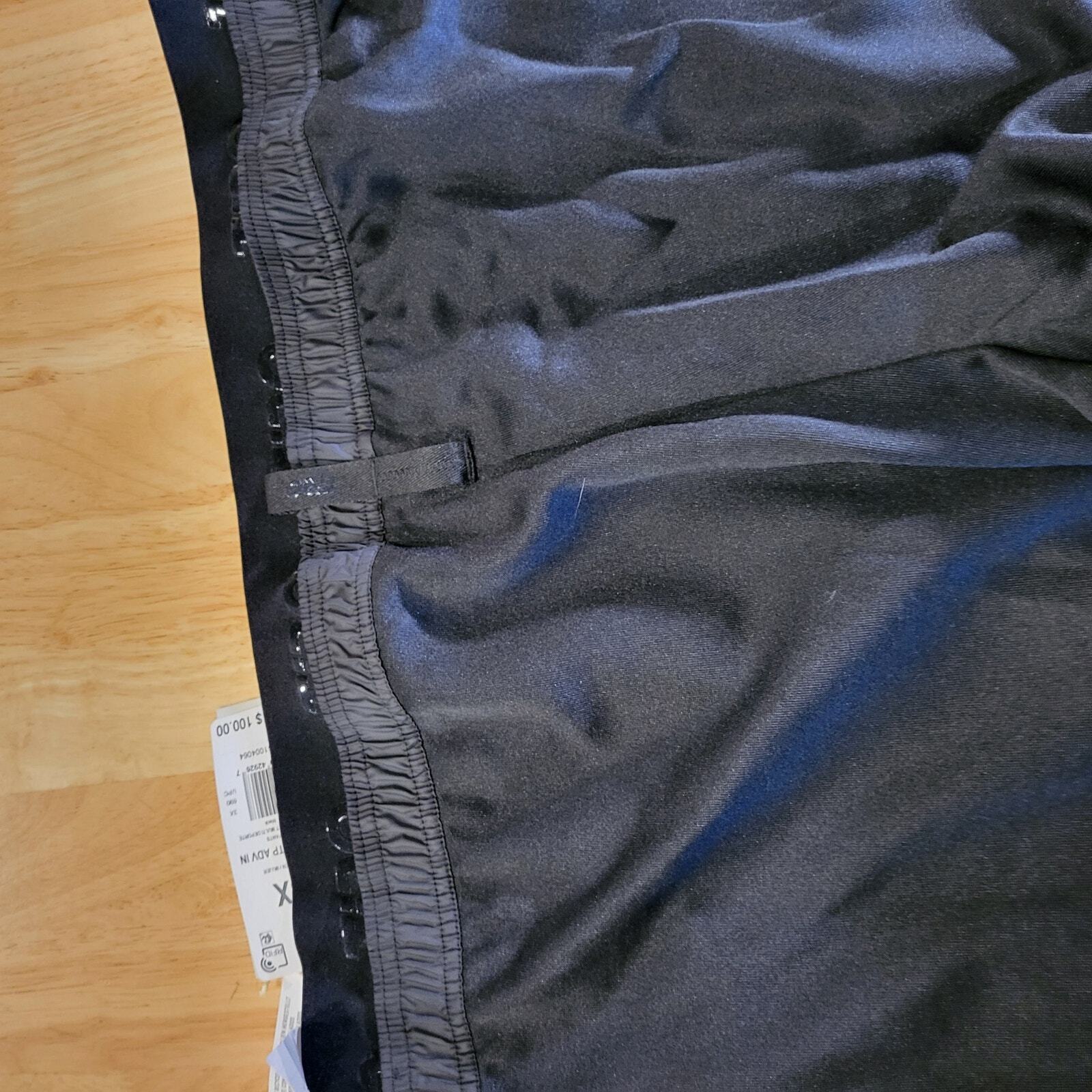 NWT Adidas Nylon Track Pants Elastic Waist & Cuff  TRO  Ankle Zip Stick Waist 3x