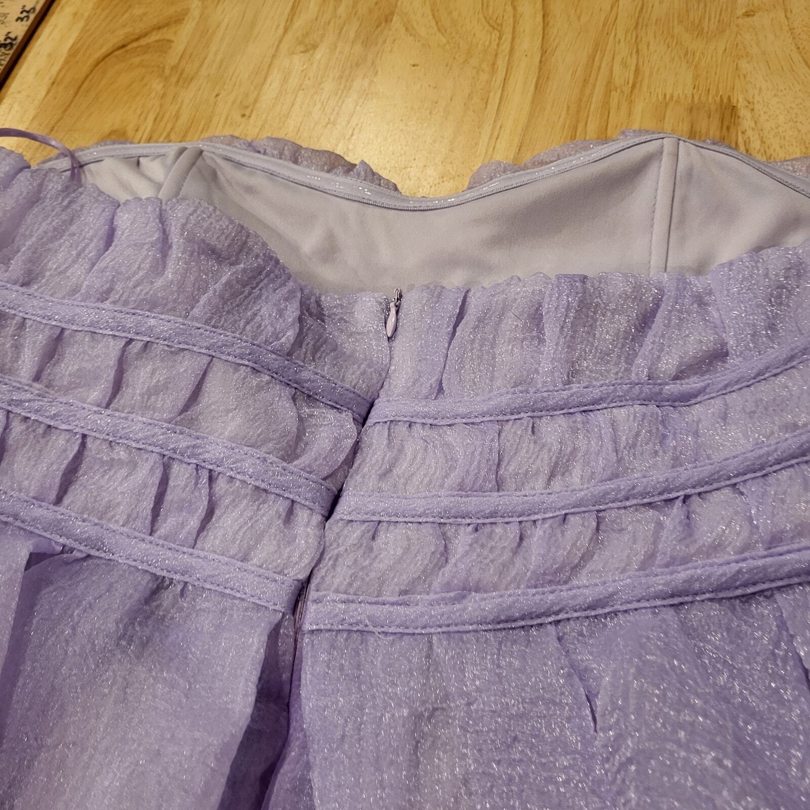 Altar'd State Purple Lavender  Mini  Sleeveless Prom Homecoming Dance Party XL
