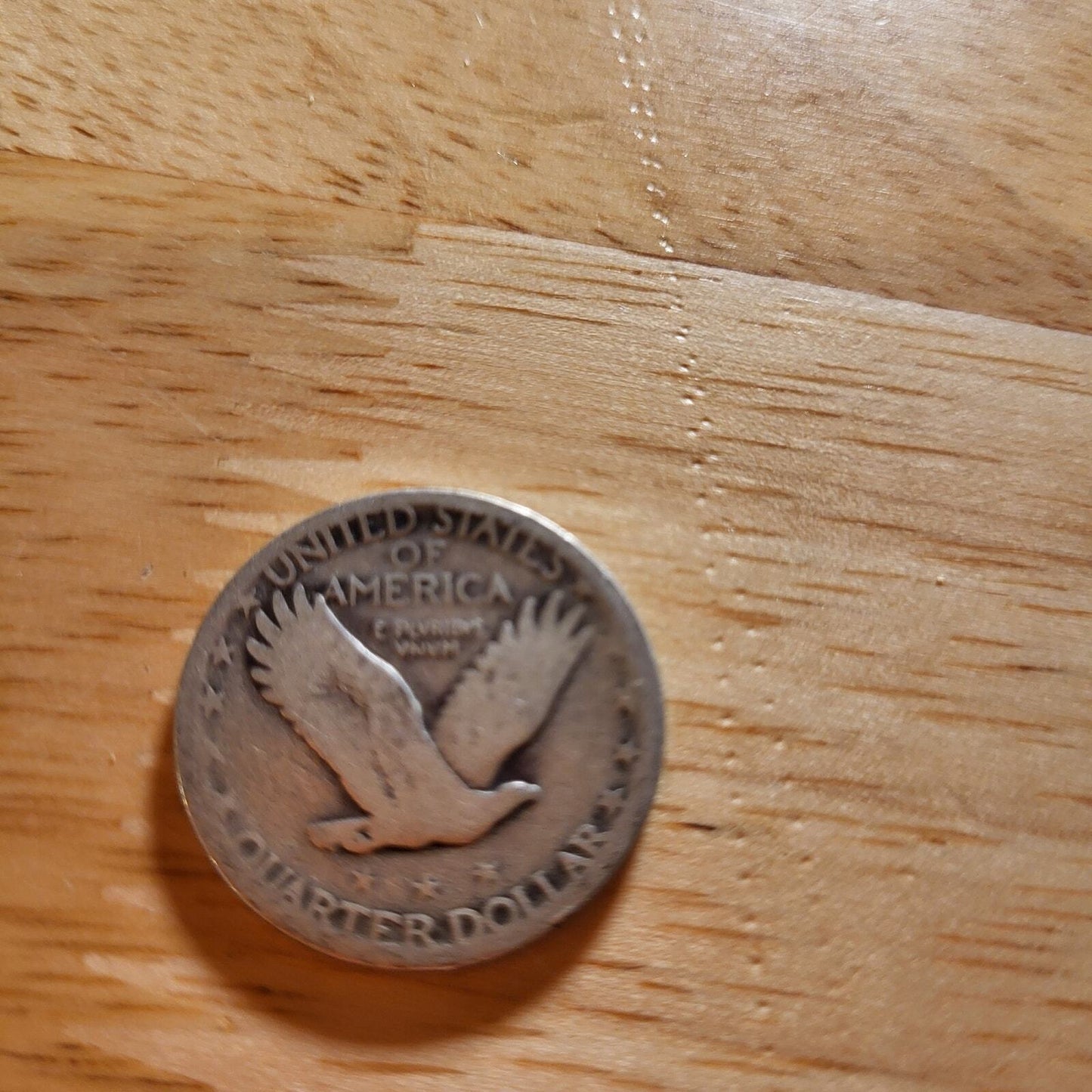 US 1/4 Dollar 1920 Standing Liberty Quarter 5.63g Silver 
