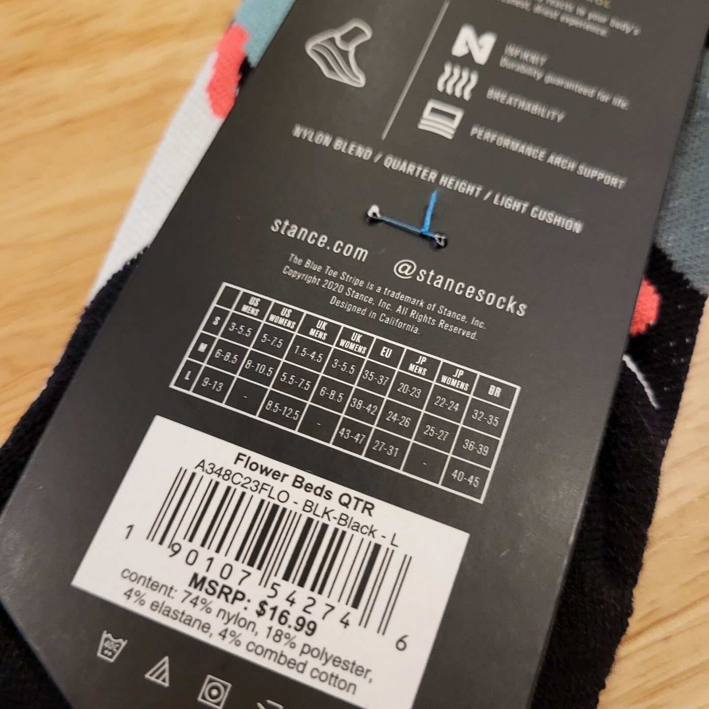 FLOWER BEDS CREW SOCK 2024